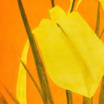 Alex Katz, Yellow Flags 4, 2020