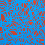 Sol LeWitt, Irregular Bands with Colors Superimposed, 1994