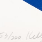 Ellsworth Kelly, Blue Curve, 1999