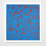 Sol LeWitt, Irregular Bands with Colors Superimposed, 1994