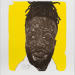 Amoako Boafo, Self Portrait (Yellow), 2020