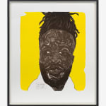 Amoako Boafo, Self Portrait (Yellow), 2020