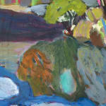 Lynne Flemons, Campsite Fantasy Lake Wallace, 2022