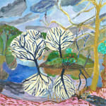 Lynne Flemons, Winter Trees At Nimmitabel, 2022