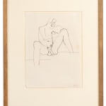 Keith Vaughan, Seated Figure, 1964