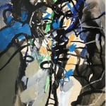 Keith Vaughan, Abstracted figure, early 1960s