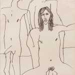 Keith Vaughan, Seated Figure, 1964