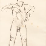 Keith Vaughan, Seated Figure, 1964