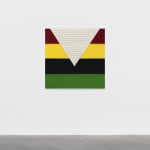 Dyani White Hawk, Untitled (Red, Yellow, Blue and Green), 2022