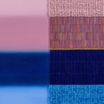 Dyani White Hawk, Untitled (Pink and Blue), 2022