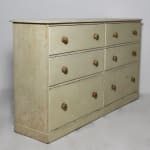 Early 19th Century Original Painted Pine chest Of Drawers ( sold )