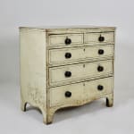 Early 19th Century Original Painted Pine chest Of Drawers ( sold )