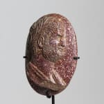 Grand Tour Porphyry Marble Medallion Of Emperor Hadrian ( sold )