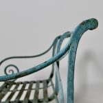 Scottish Regency Iron Garden Seat ( sold )