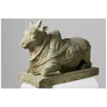 George III Coade Stone Figure Of A Brahmin / Nandi Bull ( sold )