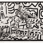 Annie Leibovitz, Keith Haring, New York, 1986