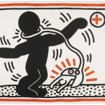 Keith Haring, Untitled 1 ('Free South Africa'), 1985