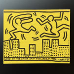 Keith Haring, 'DANCE ON THE LOWER EAST SIDE' (Preview Invitation + Program), 1983