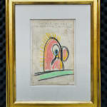 George Condo, Untitled (Keith Haring), 1989