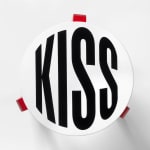 Barbara Kruger, Untitled (Kiss), 2019