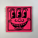 Keith Haring, UNTITLED (‘Barking Dog’ - Unique drawing on Tony Shafrazi catalogue), 1982