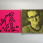 Keith Haring, UNTITLED (‘Barking Dog’ - Unique drawing on Tony Shafrazi catalogue), 1982