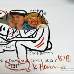 Keith Haring, 'New Drawings' (Gallery 121 - Signed poster), 1987