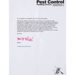 Banksy, UNTITLED (Pest Control Office 'Cease & Desist' letter), c. 2008-2009