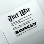 Banksy, 'WILD STYLE' ('TURF WAR' EXHIBITION PROMO CARD), 2003