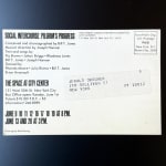 Keith Haring, BILL T. JONES & COMPANY ('SOCIAL INTERCOURSE: PILGRIM'S PROGRESS' SHOW ANNOUNCEMENT), 1982