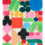 Dorothy Antoinette (Toni) LaSelle, Untitled (red square UL), 1965