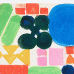 Dorothy Antoinette (Toni) LaSelle, Untitled (red square UL), 1965