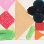Dorothy Antoinette (Toni) LaSelle, Untitled (red square UL), 1965