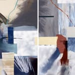 Rebecca Stern, Out of Bounds (diptych), 2021
