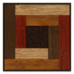 DOUGLAS MELINI, Untitled (Tree Painting-Coencentric, Four Browns), 2023