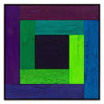 DOUGLAS MELINI, Untitled (Tree Painting-Coencentric, Spectrum Cool), 2023