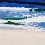 Isca Greenfield-Sanders, Aerial Beach, 2022