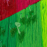 DOUGLAS MELINI, Untitled (Tree Painting-Full Spectrum with Mushrooms), 2022