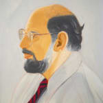 Alex Katz, Allen Ginsberg, 1985