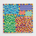 Delson Uchôa, “Construção I não posso esquecer Mondrian”, 2022