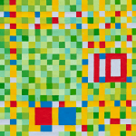 Delson Uchôa, “Construção III não posso esquecer Mondrian”, 2022