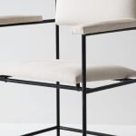 Geraldo de Barros, “Iron single armchair, manufactured by Unilabor”, 1955