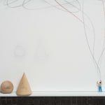 Liliana Porter, “The Copy - with geometric shapes”, 2020