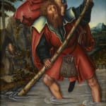 Lucas Cranach the Elder (Kronach 1472 - 1553 Weimar) and studio, Saint Christopher