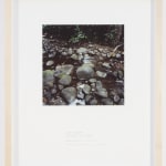 Andy Goldsworthy, River boulder redrawn with water, Woody Creek, Colorado, August 2006, 2006