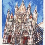Ann Oram, Facade, Sienna Cathedral, 1993
