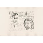 Sandy Moffat, Untitled (Portrait of Richard Demarco), 1987
