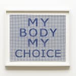 Ghada Amer, WITCHES, My Body My Choice (duplicate), 2023