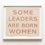 Ghada Amer, WITCHES, Some Leaders Are Born Women, 2023