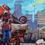Daniel Onguene, Passage de balais, 2020